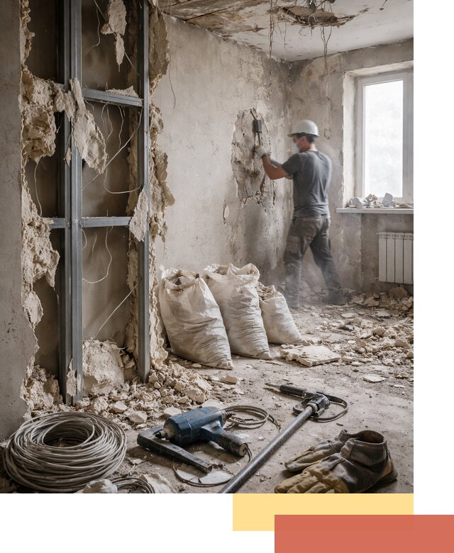 Профессиональный демонтаж зданий и конструкций в Озерске