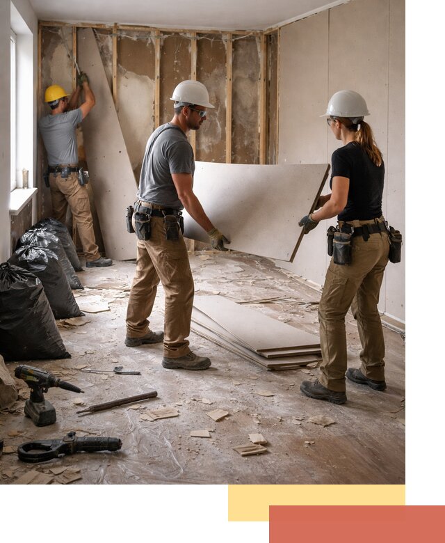 Демонтаж стеновых панелей в Озерске быстро и аккуратно