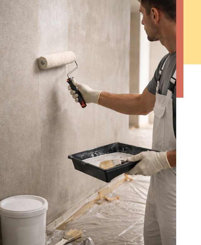 Грунтовка стен в Озерске от 2231 руб. м2 — быстро, недорого, с материалом | ОТДЕЛОЧНИК-Озр