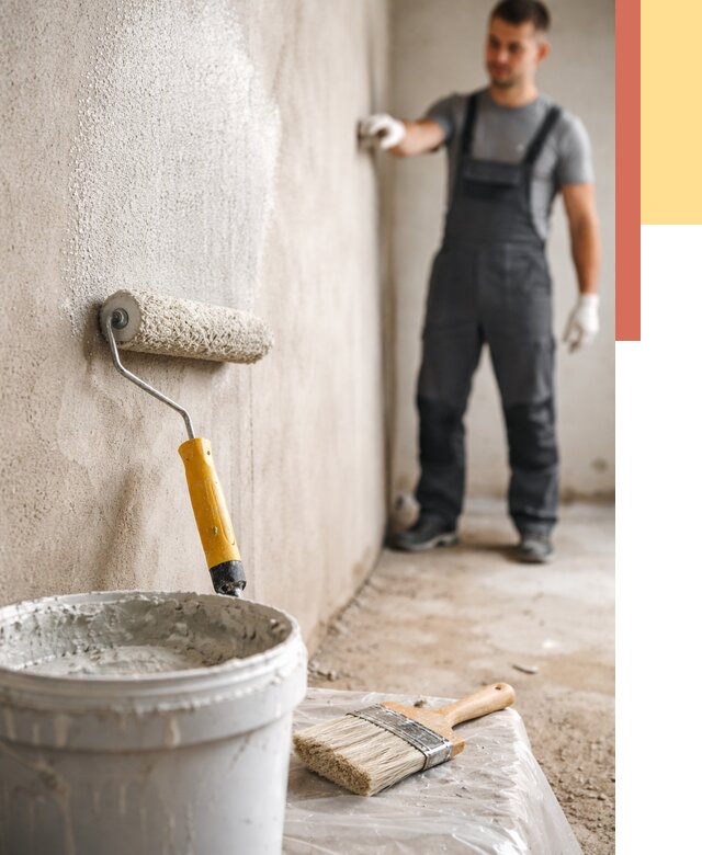 Нанесение бетоноконтакта на стены в Озерске от 4260 руб. быстро и недорого | ОТДЕЛОЧНИК-Озр