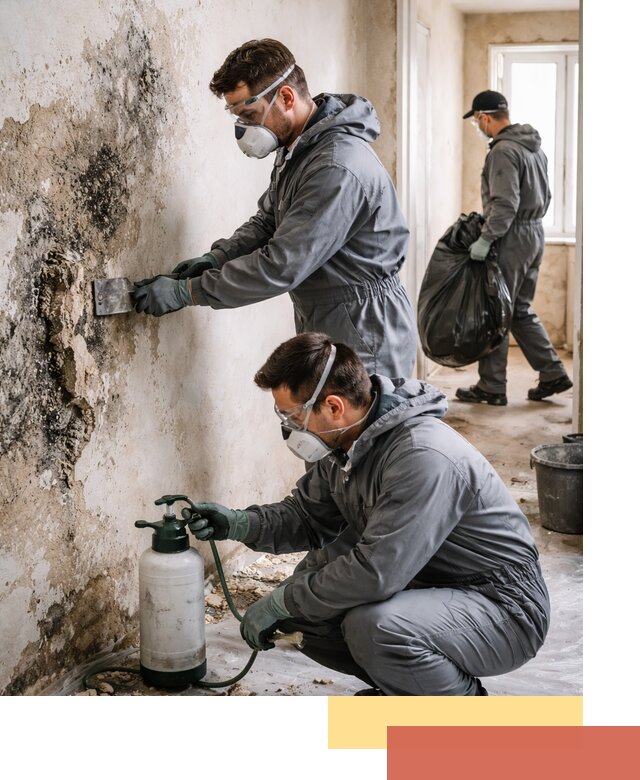 Удаление плесени со стен профессионально в Озерске