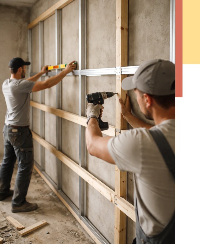 Устройство обрешетки под панели в Озерске от 2130 руб. — монтаж под ключ | ОТДЕЛОЧНИК-Озр