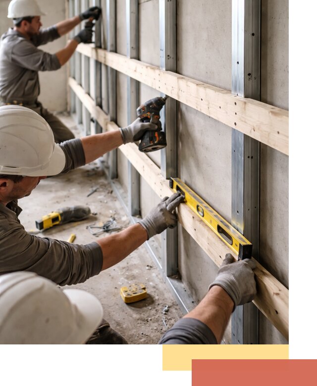 Устройство обрешетки под панели в Озерске