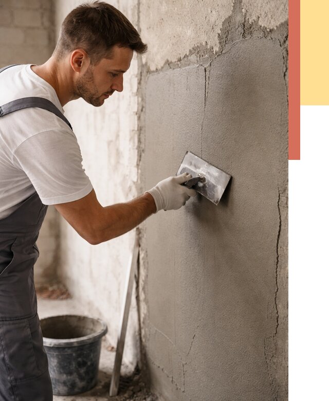 Штукатурка стен под плитку в Озерске от 4260 руб./м2 — выравнивание под плитку | ОТДЕЛОЧНИК-Озр