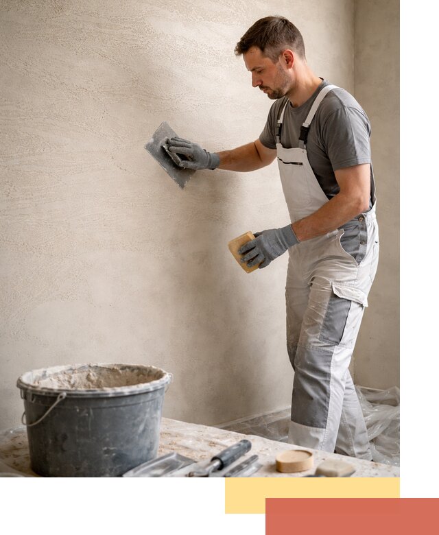 Декоративная штукатурка травертин в Озерске для стен и потолков