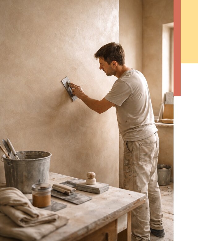 Марокканская штукатурка таделакт в Озерске под ключ от 4260 руб. | ОТДЕЛОЧНИК-Озр