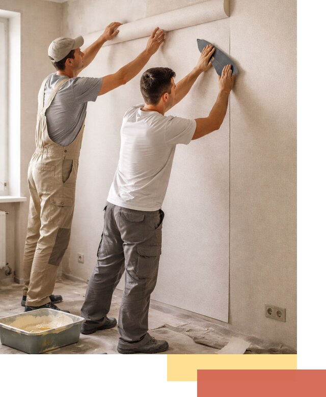 Поклейка виниловых обоев в Озерске профессионально и качественно