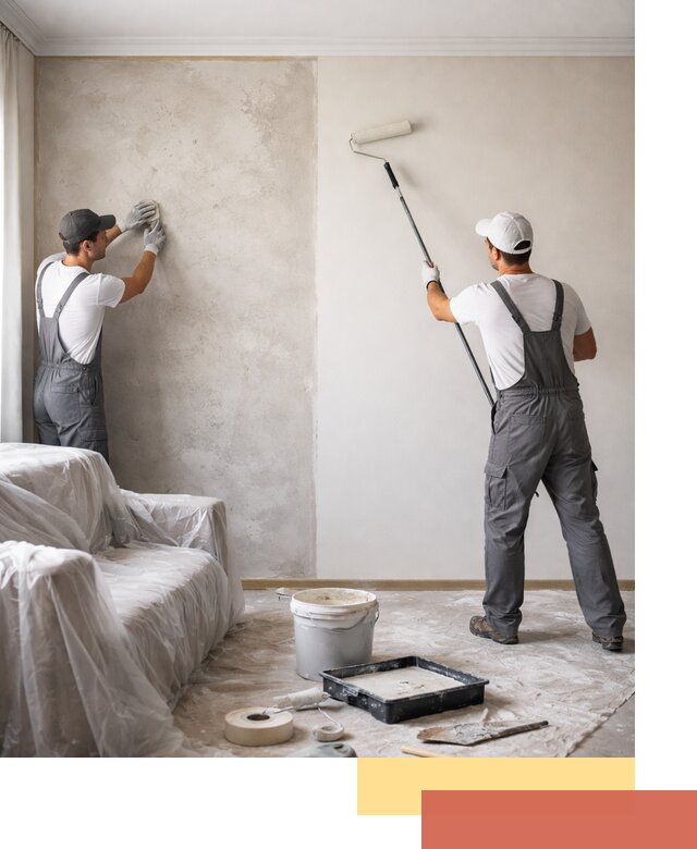 Покраска стен антивандальной краской в Озерске