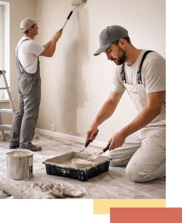 Покраска стен в квартире в Озерске — профессионально и аккуратно