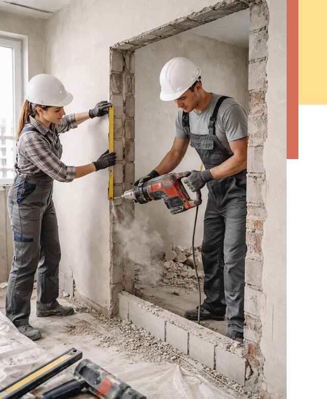 Создание проемов в стенах в Озерске от 6592 руб. — алмазная резка и расширение | ОТДЕЛОЧНИК-Озр