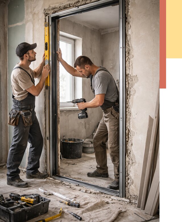 Закладка дверного проема в Озерске от 3550 руб. — быстро и недорого | ОТДЕЛОЧНИК-Озр