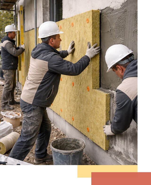 Утепление стен минватой в Озерске — тепло и звукоизоляция