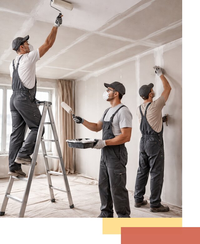 Покраска потолка из гипсокартона в Озерске качественно и недорого