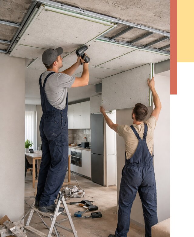 Шумоизоляция потолка панелями зипс в Озерске от 1876 руб. под ключ | ОТДЕЛОЧНИК-Озр